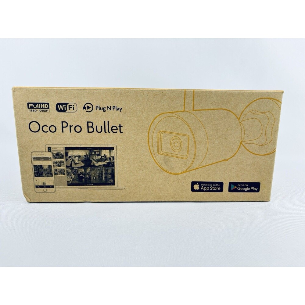 OCO Pro‎ Bullet v3 Wi-Fi 1080p Wireless Security Camera Cloud Night Vision & Mic